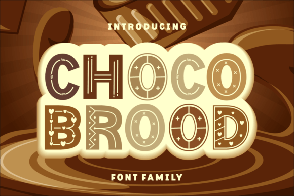 Choco Brood: A Playful Typeface for Web Design