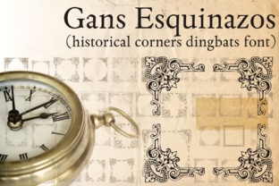 Gans Esquinazos Font for Web Designers