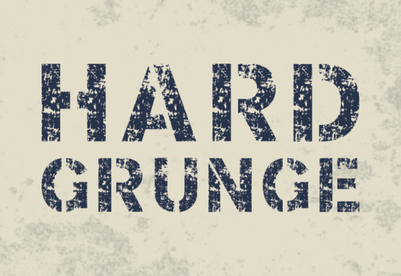 Hard Grunge: The Bold Sans Serif Font for Impact