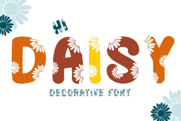 Hi Daisy: A Playful Decorative Font for Marketers