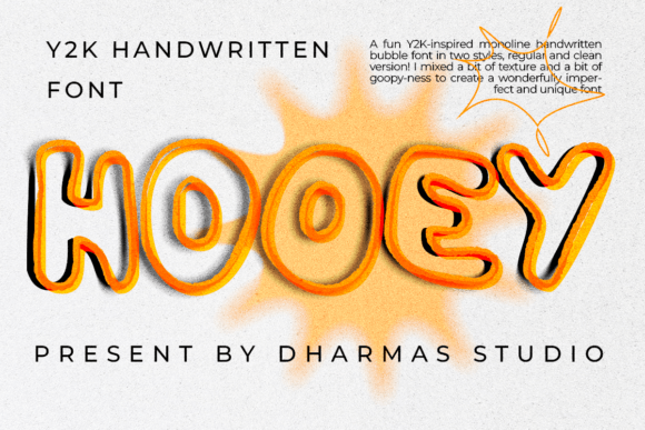 Hooey Font: A Y2K Typeface for Modern Web Design