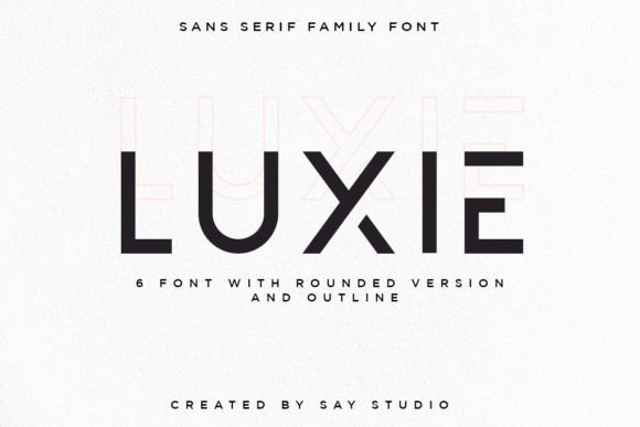 Luxie: A Modern Sans Serif Font for Web Design