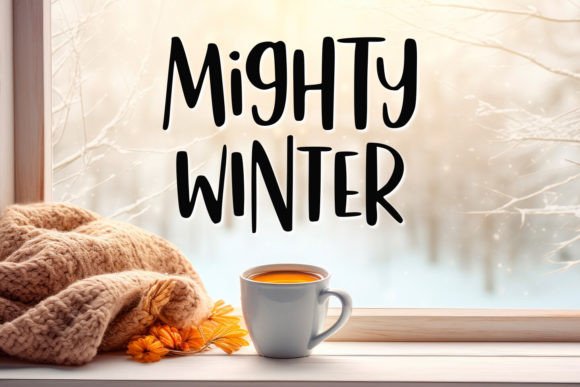 Mighty Winter: A Friendly Sans Serif Font for Branding