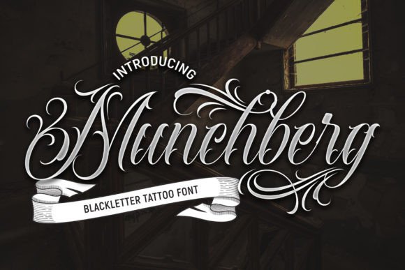 Munchberg: A Bold Blackletter Font for Modern Campaigns