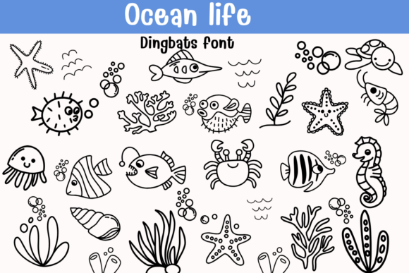 Ocean Life Font: A Crafter’s Guide to Whimsical Design