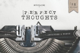 Perfect Thoughts: A Classic Serif Font for Branding