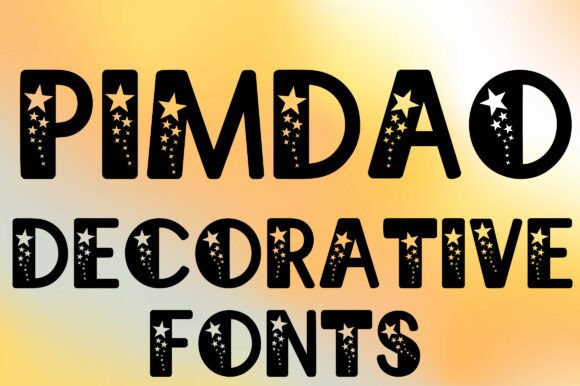 Pimdao: A Magical Decorative Typeface for Creative Brands