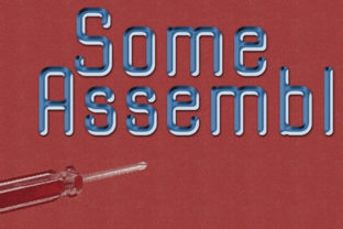 Some Assembly: A Distressed Sans Serif Typeface for Editorial Design