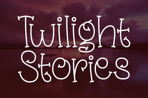Twilight Stories: A Serif Font for Editorial Charm