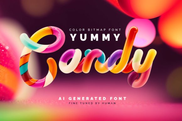 Yummy Candy Font: Sweeten Your Brand Identity